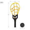 Racquet Set Wham-O 20 x 55 x 10 cm (3 Units)