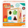 Child's Wooden Puzzle Woomax Shapes 13,5 x 7,5 x 13 cm (6 Units)