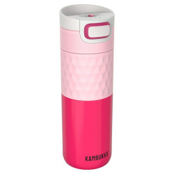 Thermal Cup with Lid Kambukka Etna Grip Diva Pink Stainless steel 500 ml