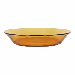 Deep Plate Duralex Lys Amber 19,5 cm (24 Units)