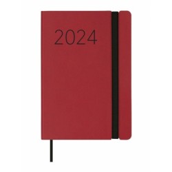 Diary Finocam Flexi 2024 Red 11,8 x 16,8 cm