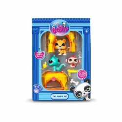 Playset Bandai Littlest Pet Shop 8 Pieces