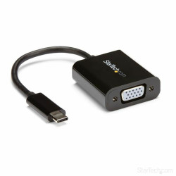 USB C to VGA Adapter Startech CDP2VGA              Black