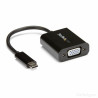 USB C to VGA Adapter Startech CDP2VGA              Black