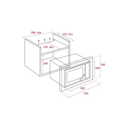 Microwave Teka ML 8200 BIS White 700 W 20 L