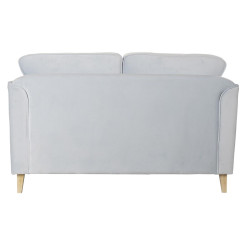 Sofa DKD Home Decor Blue Sky blue Wood Modern Sixties 136 x 76 x 82 cm