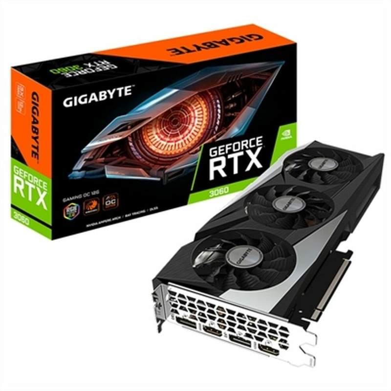 Graphics card Gigabyte GV-N3060GAMING OC-12GD V2 GeForce RTX 3060 12 GB GDDR6