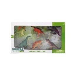 Set of Dinosaurs Prehistoric Life