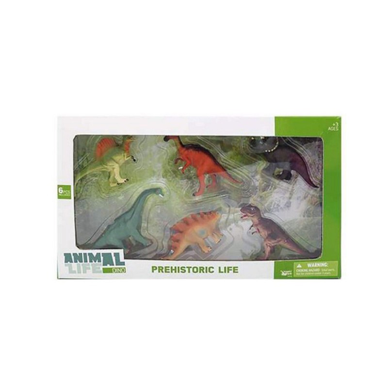 Set of Dinosaurs Prehistoric Life