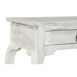 Console DKD Home Decor White Multicolour Wood Mango wood 115 x 38 x 76 cm