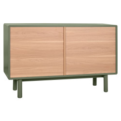 Chest of drawers Home ESPRIT Green polypropylene MDF Wood 120 x 40 x 75 cm