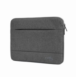 Laptop Cover Celly NOMADSLEEVEGR Laptop Backpack Black Grey Multicolour