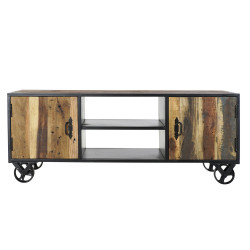 Sideboard DKD Home Decor Wood Metal (140 x 40 x 55 cm)