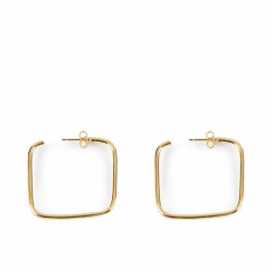 Ladies' Earrings Shabama Moore Brass gold-plated 3 cm