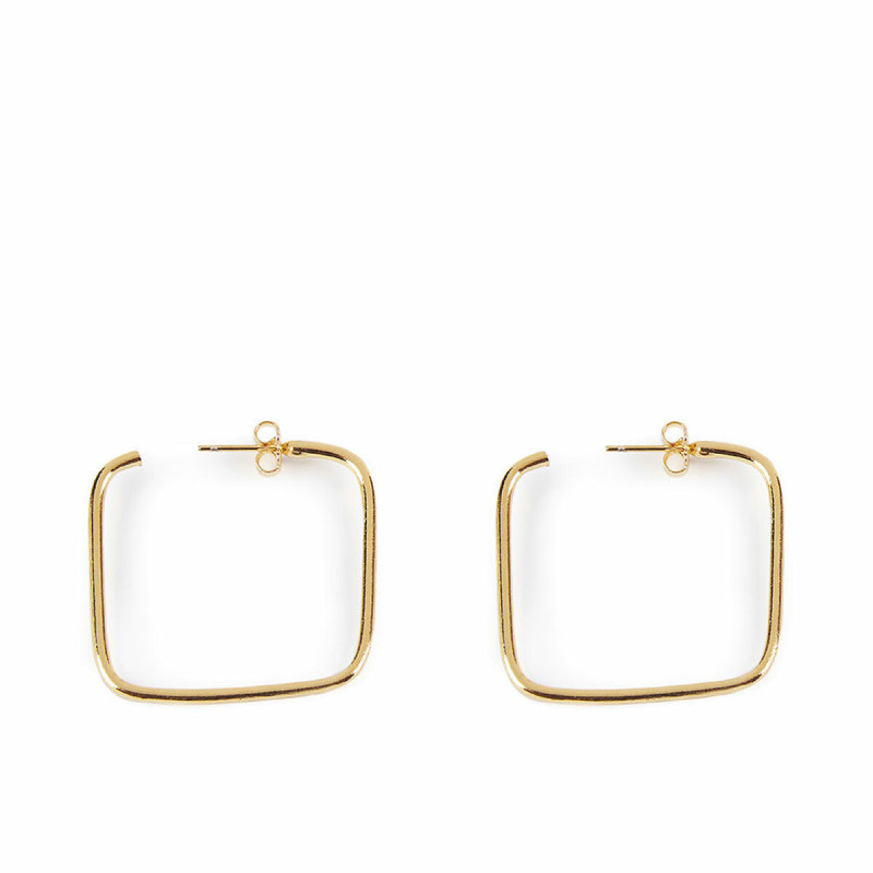 Ladies' Earrings Shabama Moore Brass gold-plated 3 cm