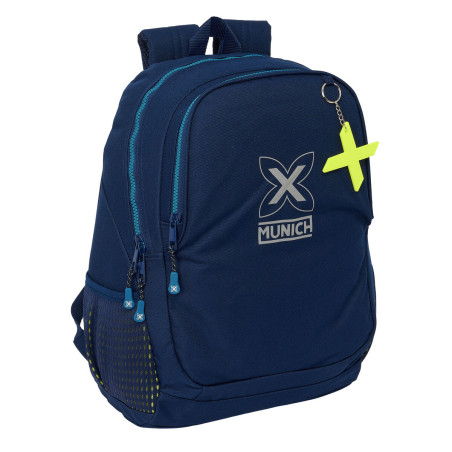 School Bag Munich Nautic Navy Blue 32 x 44 x 16 cm