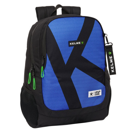 School Bag Kelme Royal Blue Black 32 x 44 x 16 cm