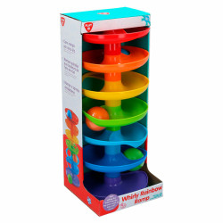 Activity Spiral PlayGo Rainbow 4 Units 15 x 37 x 15,5 cm