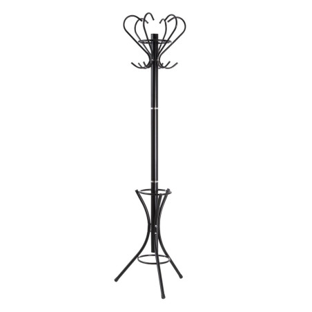 Hat stand 41 x 41 x 180 cm Black Metal