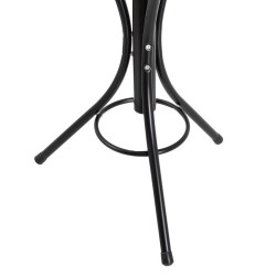 Hat stand 41 x 41 x 180 cm Black Metal