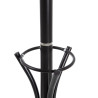 Hat stand 41 x 41 x 180 cm Black Metal