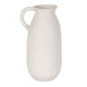 Vase White Ceramic 20 x 17 x 36 cm