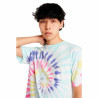 Men’s Short Sleeve T-Shirt Vans Rainbow Spiral Cyan