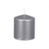 Candle Silver 9 x 10 x 9 cm (12 Units)