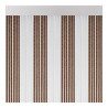 Curtain Acudam Lisboa Doors Crystal Brown Exterior PVC Aluminium 90 x 210 cm