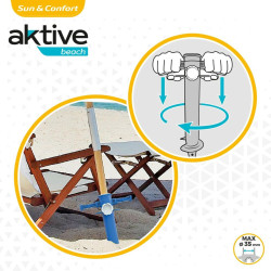 Umbrella Anchor Aktive Beach 16 x 32 x 9,5 cm (20 Units)