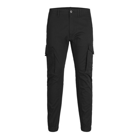 Trousers Jack & Jones JPSTPAUL JJFLAKE CARGO NOOS 12139912 Black