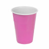 Set of reusable glasses Algon Pink 48 Units 450 ml (10 Pieces)