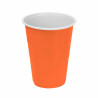 Set of reusable glasses Algon Orange 48 Units 450 ml (10 Pieces)