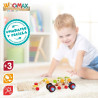 Construction set Woomax 80 Pieces (4 Units)