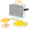 Toy toaster Woomax 8 Pieces 19,5 x 12,5 x 8 cm (4 Units)