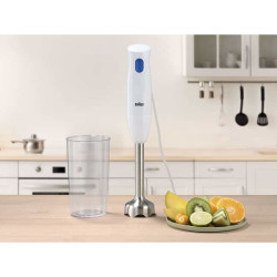 Cup Blender Braun MQ10.001MWH Blue/White 450 W 600 ml