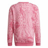 Hoodless Sweatshirt for Girls Adidas Future Icons Hybrid Animal Pink