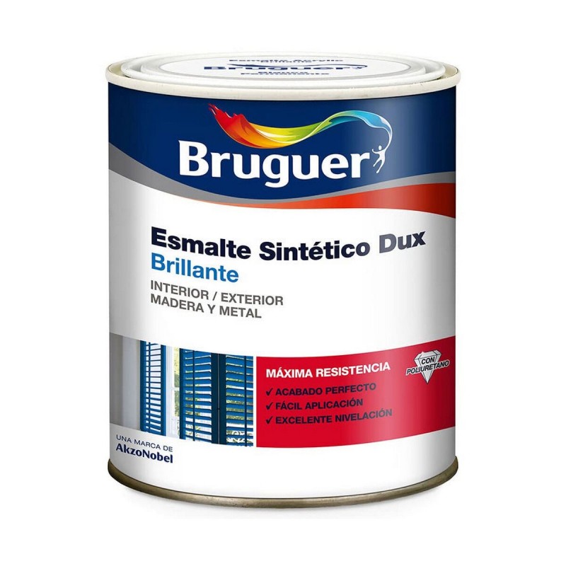 Synthetic enamel paint Bruguer Dux 250 ml Black