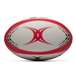 Rugby Ball Gilbert G-TR4000 White 28 cm Red