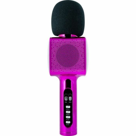 Karaoke Microphone BigBen Party PARTYBTMIC2PK Fuchsia