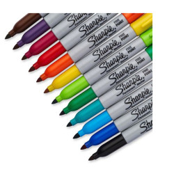 Set of Felt Tip Pens Sharpie 2061129 Permanent Multicolour 28 Pieces