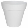 Plant pot Riviera White Plastic Squared Ø 50 cm