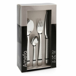 Cutlery Amefa Quadrille Metal Steel (24 pcs)