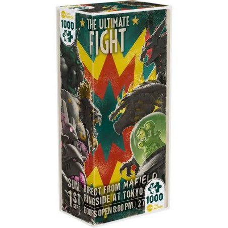 Puzzle Iello The Ultimate Fight - Theme King of Tokyo 1000 Pieces