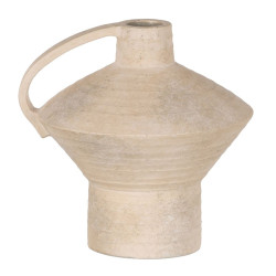 Vase Light grey Ceramic 25 x 24 x 25 cm