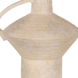 Vase Light grey Ceramic 25 x 24 x 25 cm