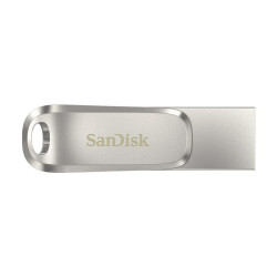 USB stick SanDisk Ultra Dual Drive Luxe Silver Steel 32 GB