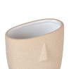 Planter 14 x 9 x 21,5 cm Ceramic Natural