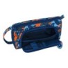 School Case Hot Wheels Speed club Orange Navy Blue 20 x 11 x 8.5 cm