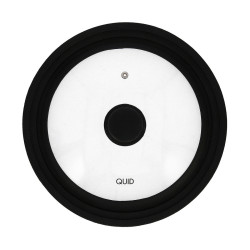 Cover Quid Ebano Black Glass Ø 28 cm ( Ø 28 cm)